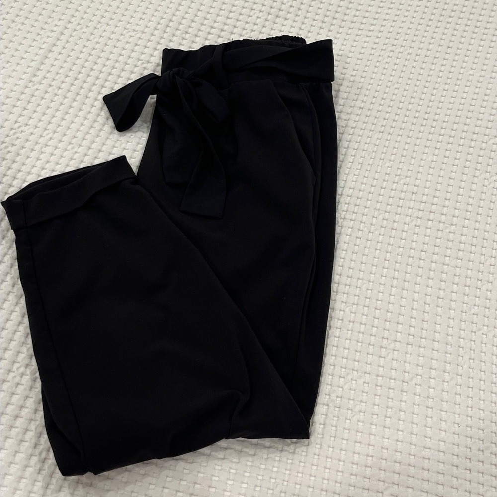 Torrid Studio Black Tie-Waist Women's Pants